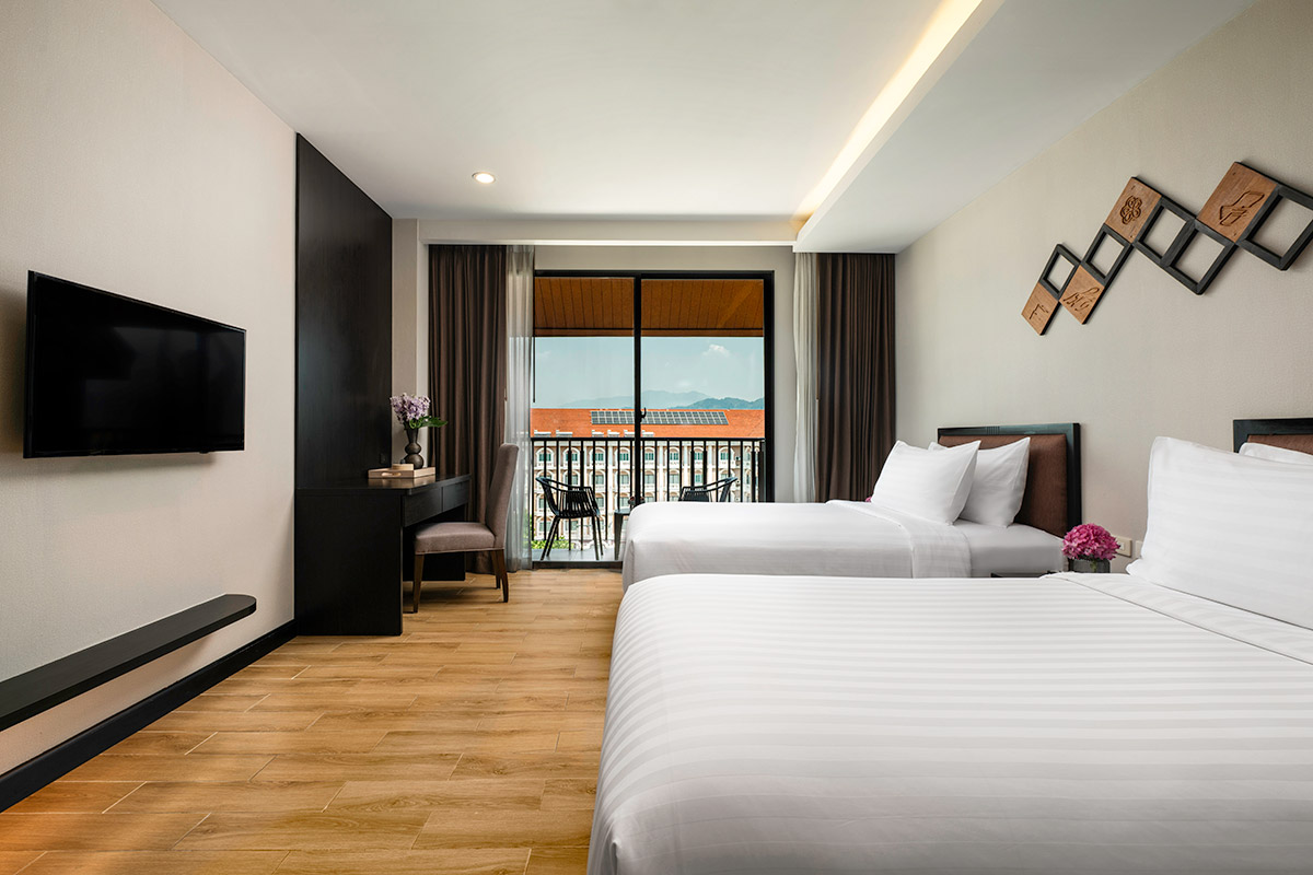 Superior City View with Balcony - Amari Vang Vieng